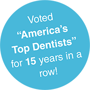Voted America's Top Dentists for 15 years in a row!
