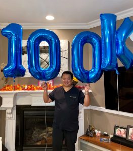 NYC cosmetic dentist DrMikeWei Instagram 100K followers