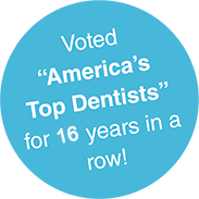 Voted America's Top Dentists for 16 years in a row!