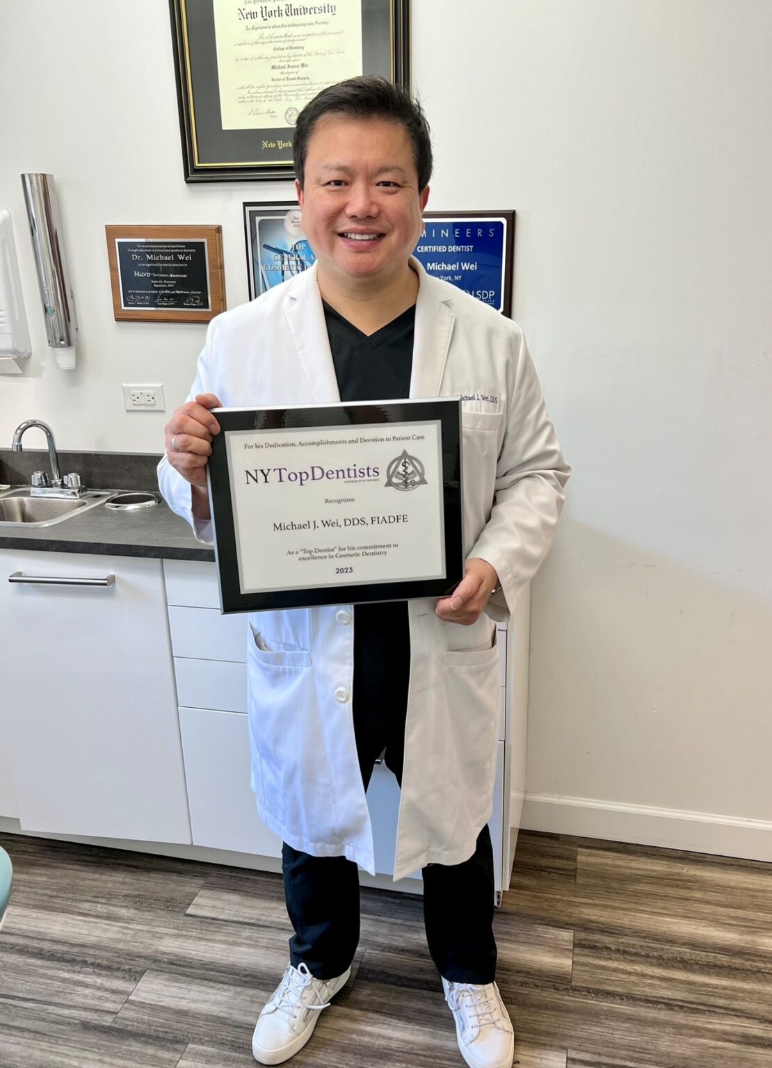 Dr. Mike Wei Named New York Top Dentist 2023 - Michael J. Wei DDS PC